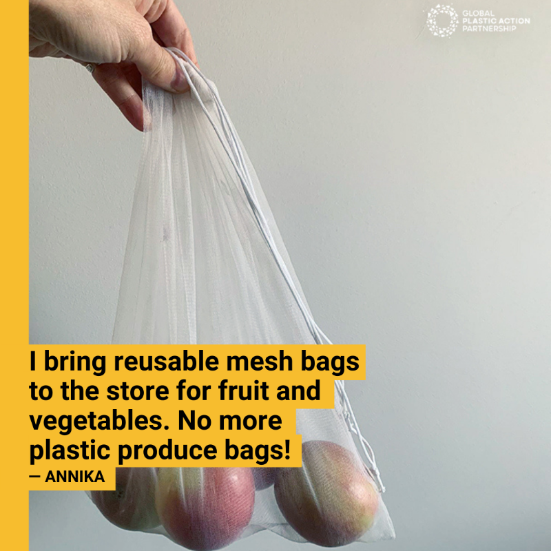 PlasticImpact's tweet photo. #EarthDay is a great time to take the first step towards making more sustainable everyday choices. Here are some ideas from our team to get you started! @wef https://t.co/HLObYLH3wR
