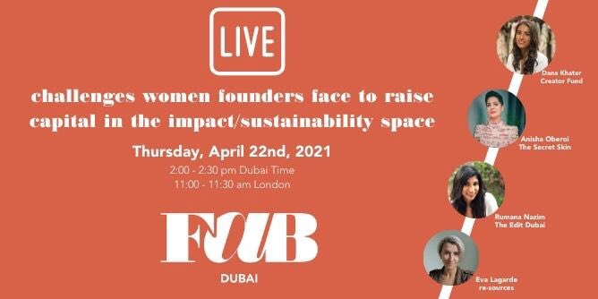 April 22! Don’t miss the conversation with the founders eventbrite.co.uk/e/fab-dubai-we… #consciousbeauty #sustainablefashion #newluxury