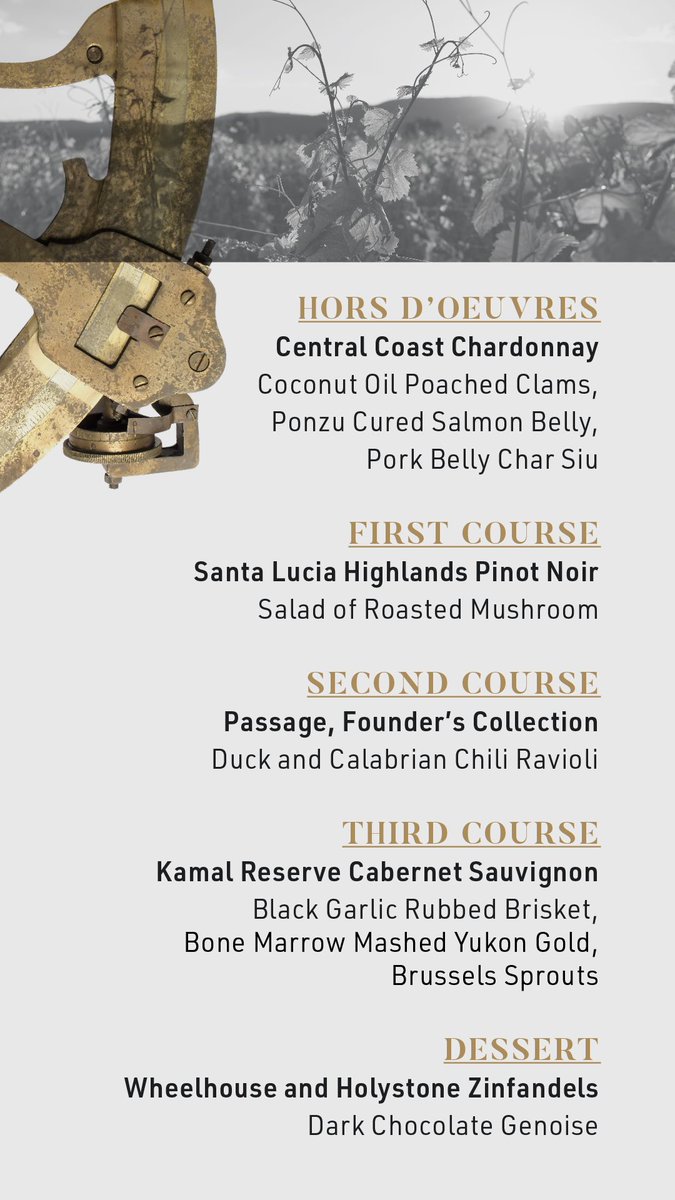 Drink happy thoughts on April 22nd with Sextant Wines 🍷