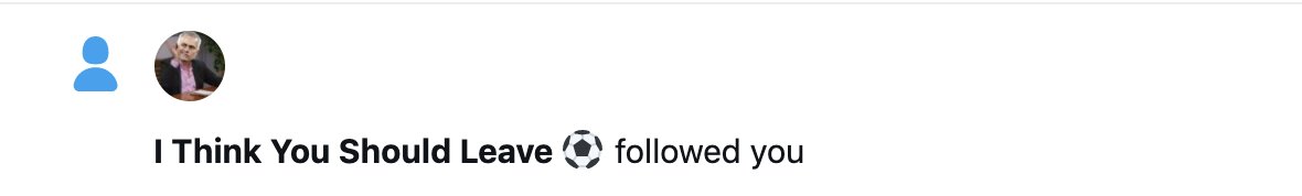 . <a href="/ityslfooty/">I Think You Should Leave FC</a> Meanwhile, I'm Blushing!