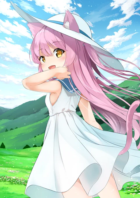#ド直球に言いますがフォローしてください 
オリジナルの猫耳っ子をちょくちょく描いてます!(●'ω`●) 