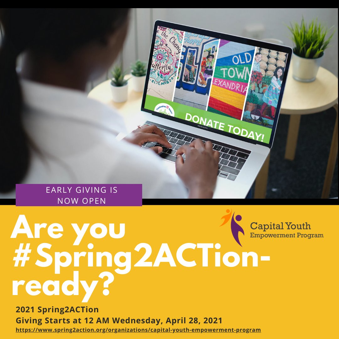 cyeporg's tweet image. Are you ready to be a part of Spring2ACTion? It’s a day to celebrate all the good going on in our communities! #Spring2ACTion #CYEP #FatherInTech