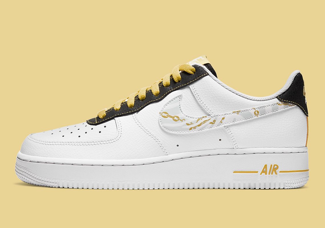 air force 1s gold chain