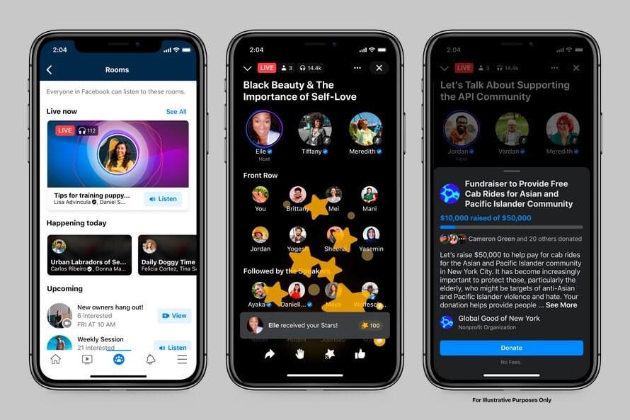 First look at #LiveAudioRooms, the #Facebook version of #Clubhouse.

wired.com/story/facebook…

#socialmedia #audio #audioapp #design #digitaldesign #productdesign #userinterface #visualdesign #uidesign #uxdesign #sincerestformofflattery
