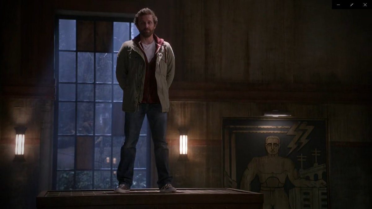 After all, there’s no archangel left to protect him anymore.Jack& #39;s gestures show us that it& #39;s actually not Jack at all. His smile is different. His arm movements aren’t the same either.The left pic is a picture of Jack. The two pictures on the right are Jack and Chuck as God.