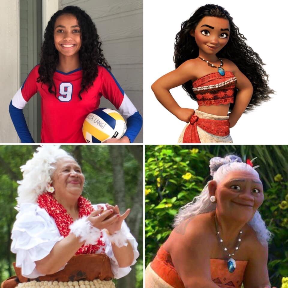 Uh, we just realized that Lusia's grandma looks just like Moana's grandma \u0026  Lusia looks just like Moana. We didn't know Lusia was a Disney princess.”—  Lusia's Coach, image size:960x960