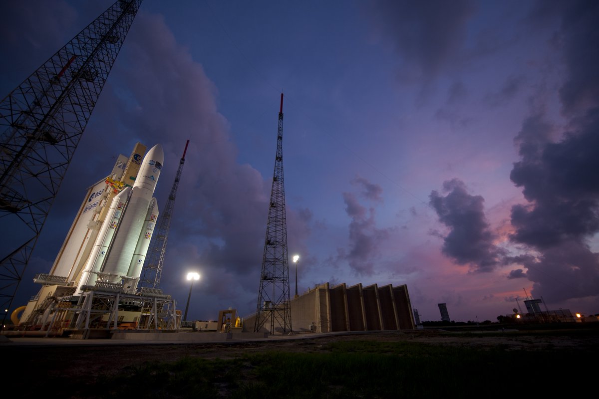 Ariane 5 heavyweight champion lifted 20 tonnes with ATV-2 in 2011 from Europe’s Spaceport in French Guiana. Photo: ESA-S. Corvaja