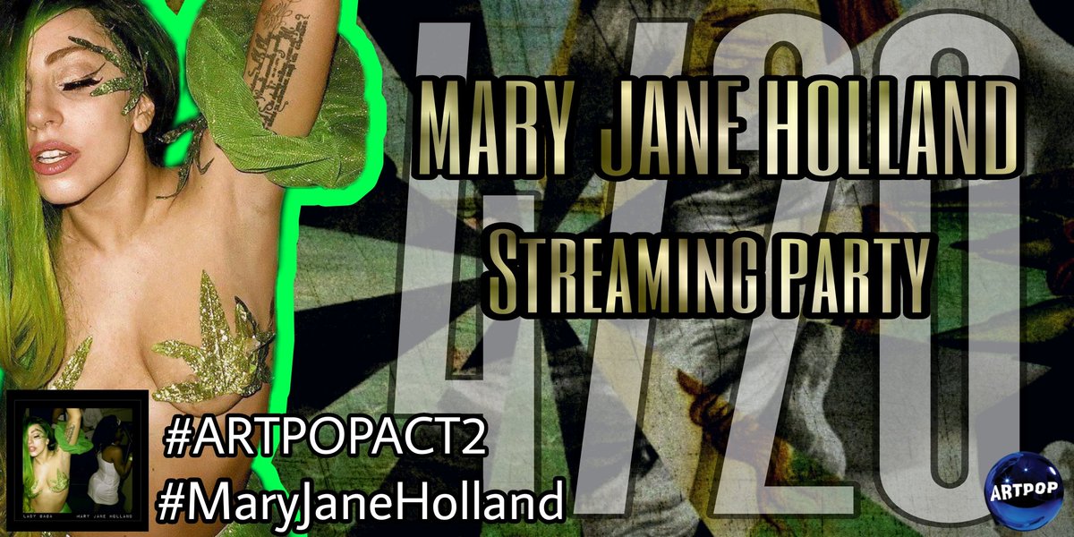 gagasweeden's tweet photo. 🔵ATTENTION EVERYONE🔵
TO CELEBRATE 4/20 THERE WILL BE A STREAMING PARTY FOR #MARYJANEHOLLAND IN A FEW HOURS, MAKE SURE TO TAG #MARTJANEHOLLAND TO GET IT TRENDING https://t.co/bHMCfFoexk