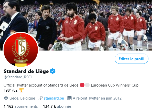 Standard de Liège tweet media
