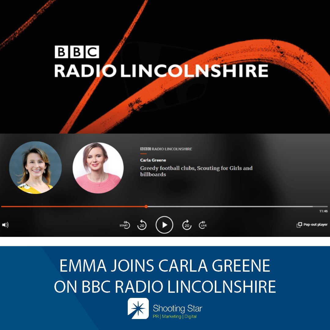 Advertising billboards - are they an outdated marketing method?
 
Our Senior Marketing Manager <a href="/EmmaVan_N/">Emma van Nieuwenhuijzen</a> had her say on <a href="/BBCRadioLincs/">BBC Lincolnshire</a> this morning.
 
If you missed it, you can check it out on BBC Sounds at 1:47:
bbc.co.uk/sounds/play/p0…