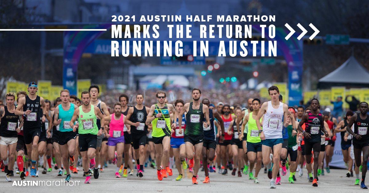 Austin’s return to running will feature more than 5,300 runners, overflowing goodie bags, live music, and a Mitigation Plan. The <a href="/austinmarathon/">austinmarathon</a>, owned and produced by <a href="/highfiveevents/">High Five Events</a>, will take place on April 25, 2021.