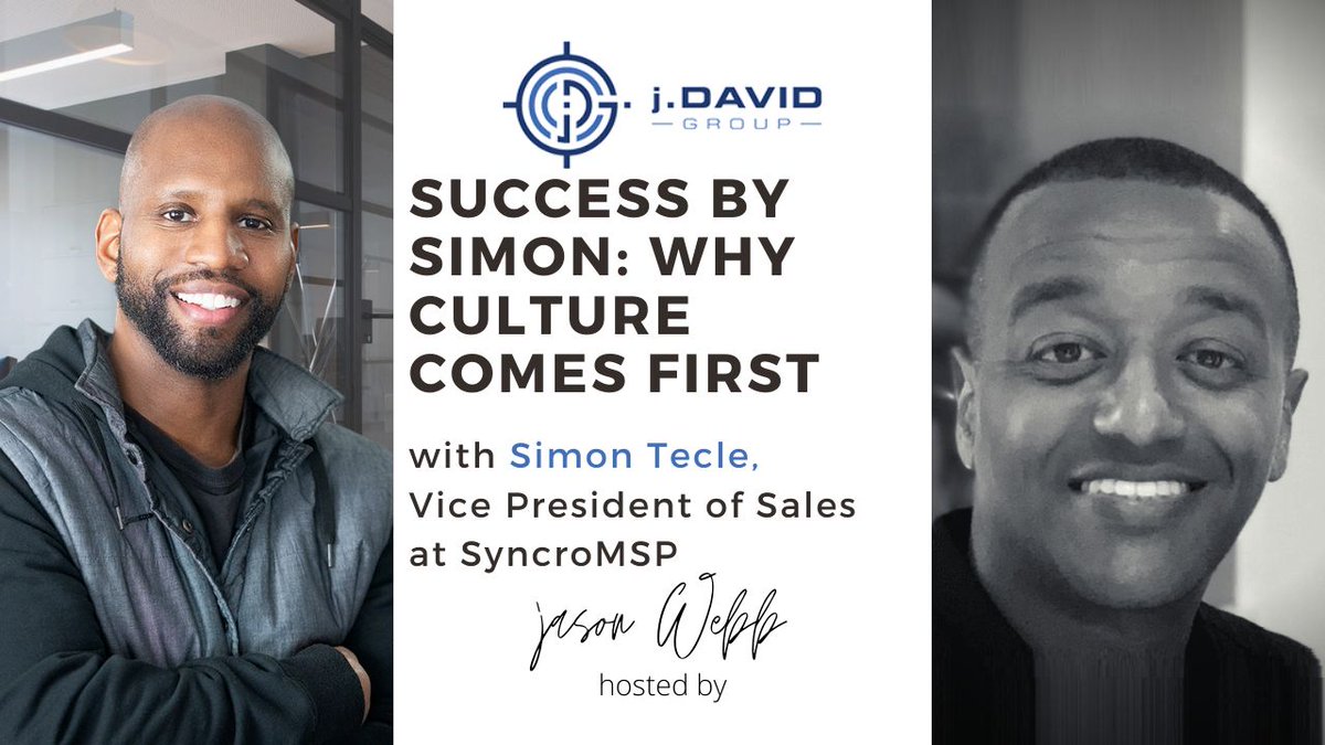 Listen to hear Simon Tecle discuss is career path, building a strong culture, and using data to make decisions and execute. Episode 65 is up. smarturl.it/2d2yqb
