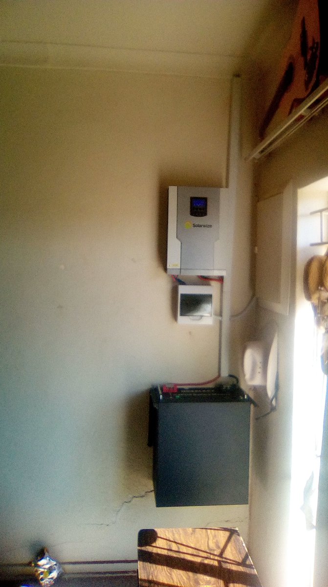 OneTrueSolar1's tweet image. 5kVA Hybrid Solar System by yours truly