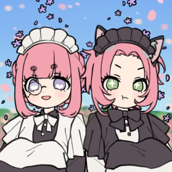 Kokomi_lovesyou's tweet image. 🌸NEW MAID EVENT 🌸

Featuring: @dionahateswine 

“Noelle said we were allowed to help out! I’ll make sure to help you with all your needs!”