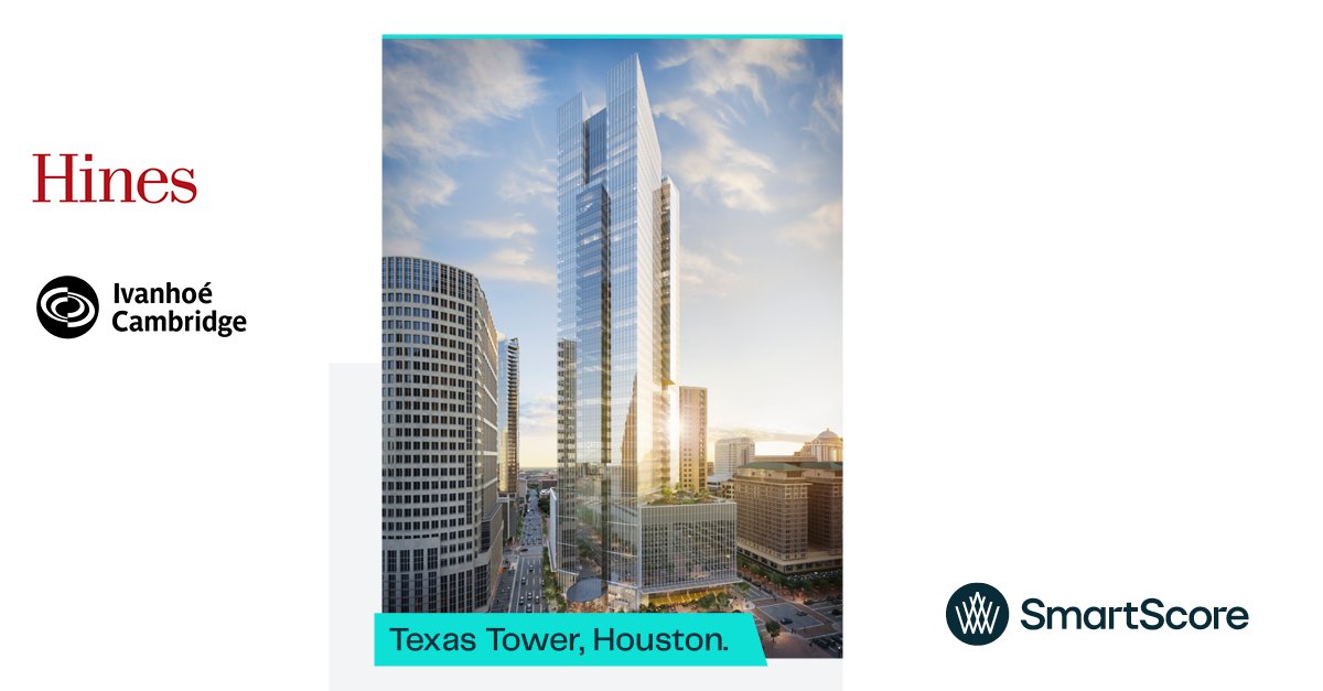 We are pleased to announce <a href="/Hines/">Hines</a> and <a href="/IC_Comms/">Ivanhoé Cambridge</a> have committed CIBC SQUARE and Texas Tower to #SmartScorecertification and therefore leading the way to a better-connected, smarter future.