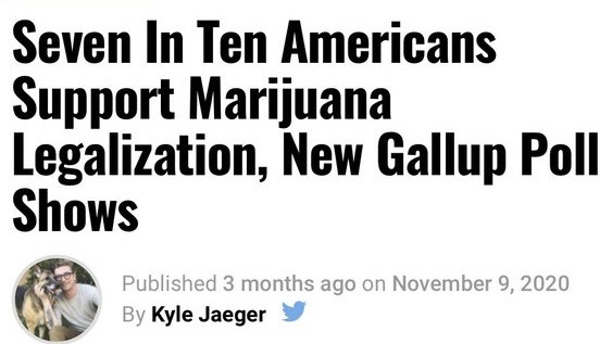 Despite their watered-down campaign promise of decriminalization, Biden/Harris have since failed to make any meaningful move to deschedule cannabis or expunge the criminal records of those they imprisoned for its use. 21/