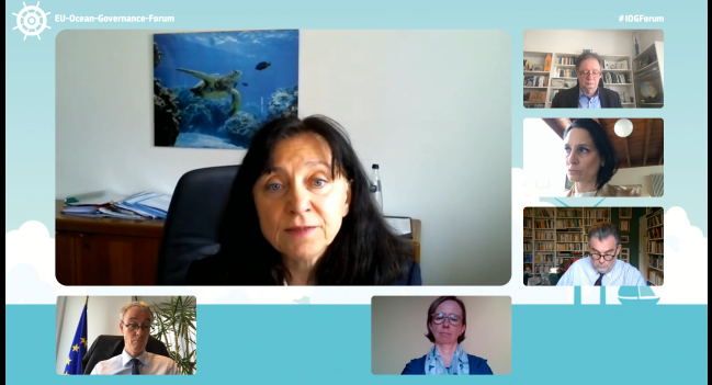 At the #IOGForum, <a href="/vitcheva_eu/">Charlina Vitcheva</a> discusses Marine Spatial Planning

We asked her how does she foresee transparent &amp; inclusive decision making &amp; conflict resolutions mechanisms especially regarding the development of #BlueEconomy?