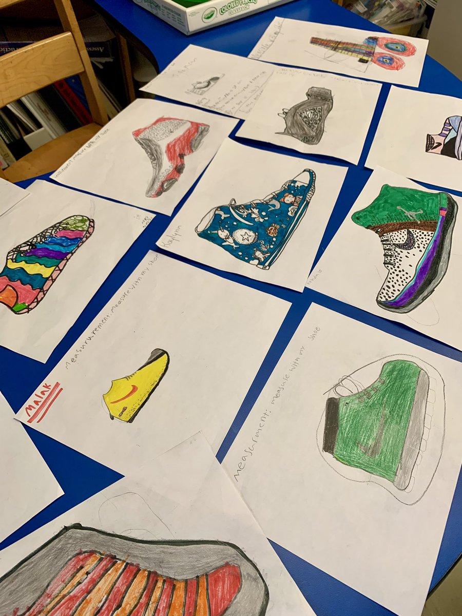 MEmilymacknight's tweet image. Right before the break, the grade 4’s completed such wonderful work using non-standard and standard units of measurement🍎 Excited to back together on Wednesday💕@BennettoStrong @HWDSB @ArtsHWDSB @HWDSBmath #art #math #elementsofdesign #growthmindset #creativity #measurement