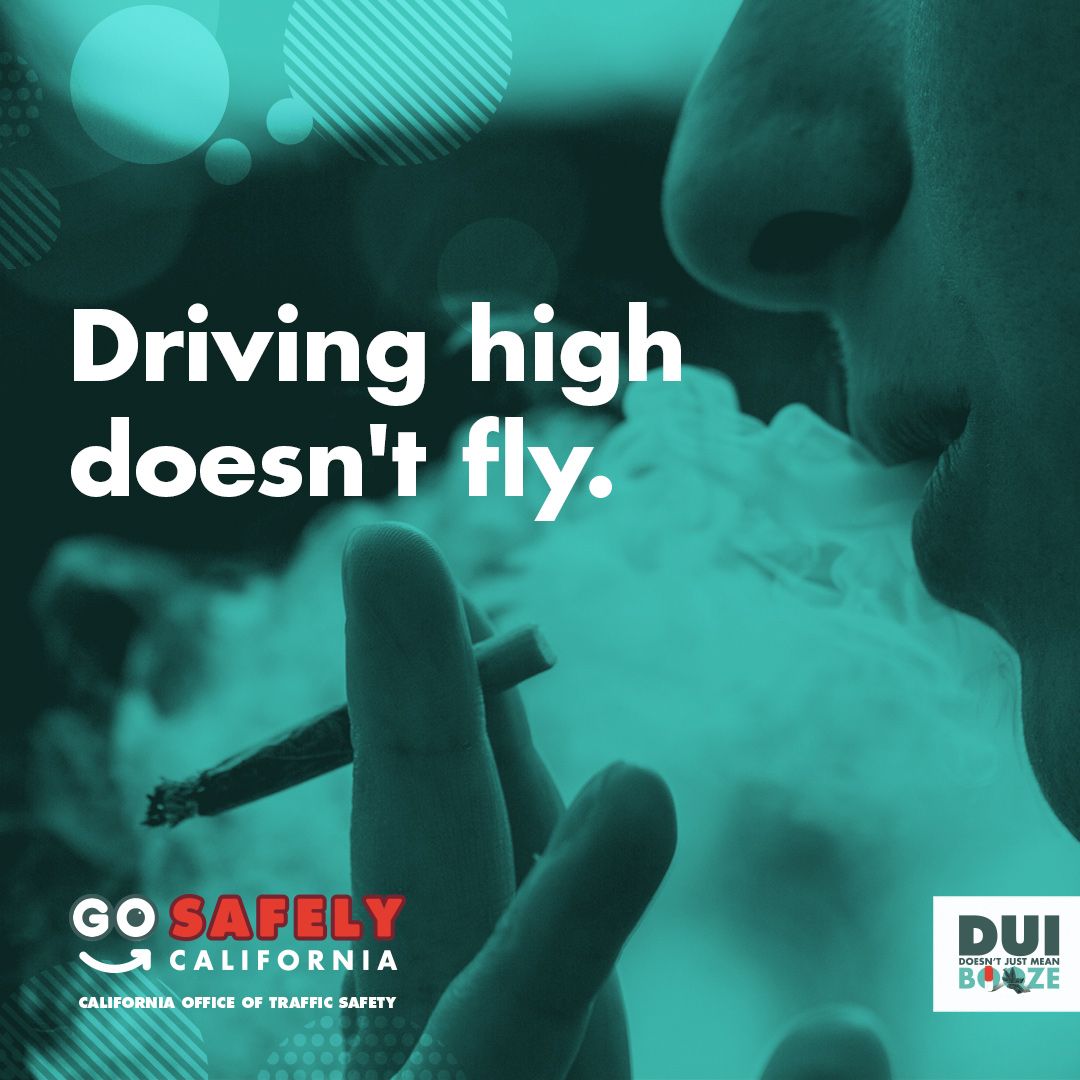 ChinoHills_PD's tweet image. Remember, driving while high will land you a DUI. #GoSafelyCA
#DUIDoesntJustMeanBooze