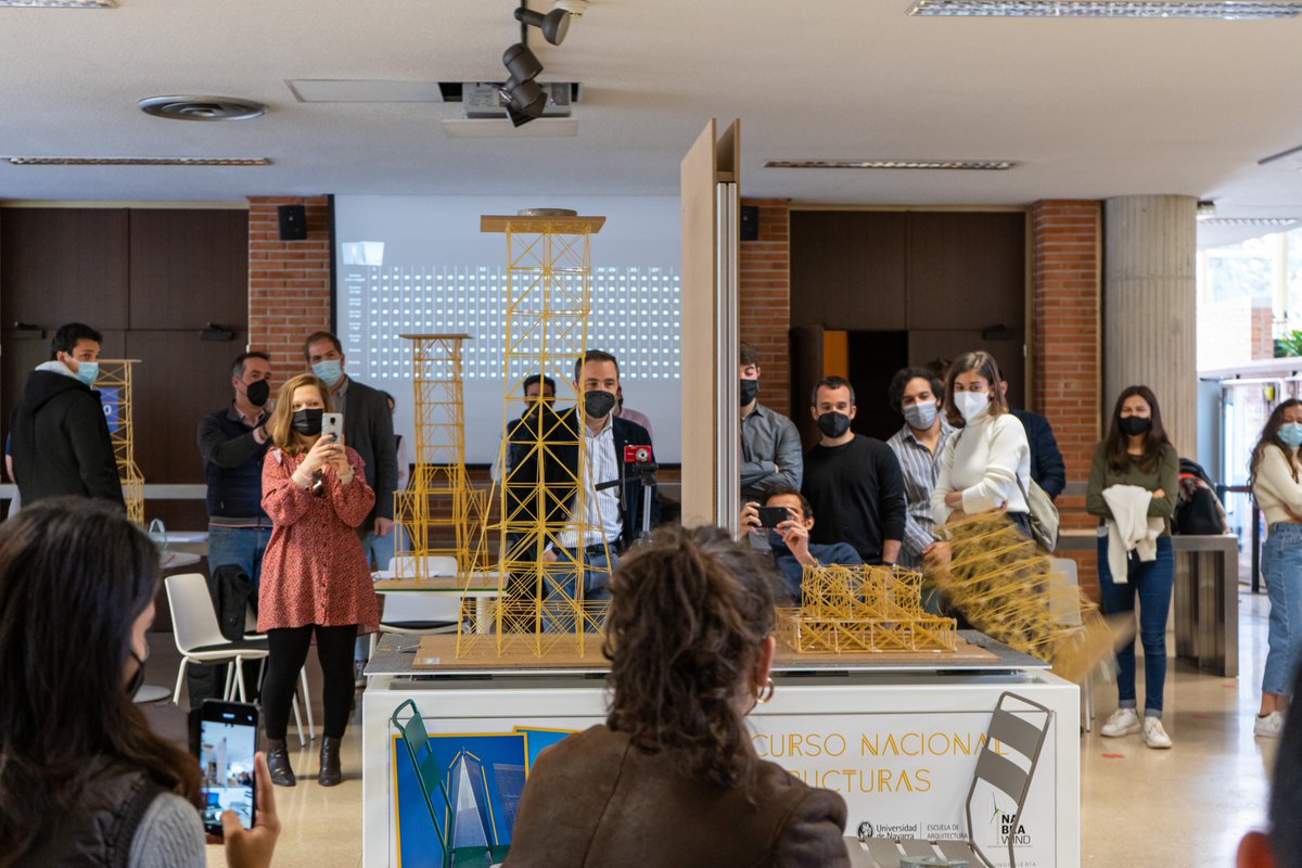 etsaunav's tweet photo. ‼️📢El sábado 17 acogimos en #ETSAUNAV el Concurso Nacional de Estructuras con #FSGroup #TETRACE @ingenialm @nabrawind @CitiNavarra , más de 70 estudiantes, torres de espaguetis y 3.000 € en premios. 🍝🗼
¡Gracias a todos los que participaron!🙌🔝
📲🔗https://t.co/pqj7jxljUu https://t.co/IGpADOybE9