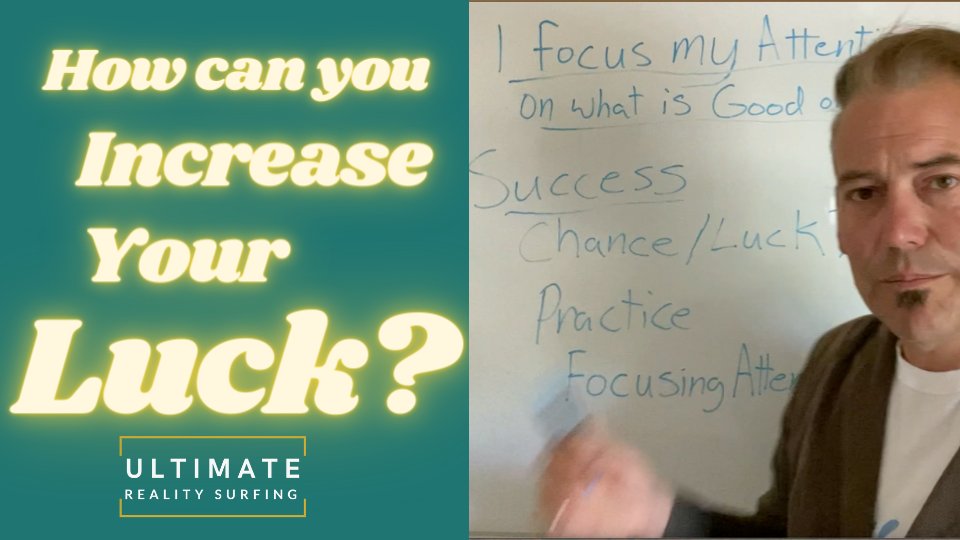 Luck is defined as the tendency to receive desired outcomes. If we take a close look at our life and focus on all of the desired outcomes that have happened in our favor, we’ll find that we’ve already been lucky throughout our whole lives. Please subscribe
youtu.be/qdZpDKRpq8M