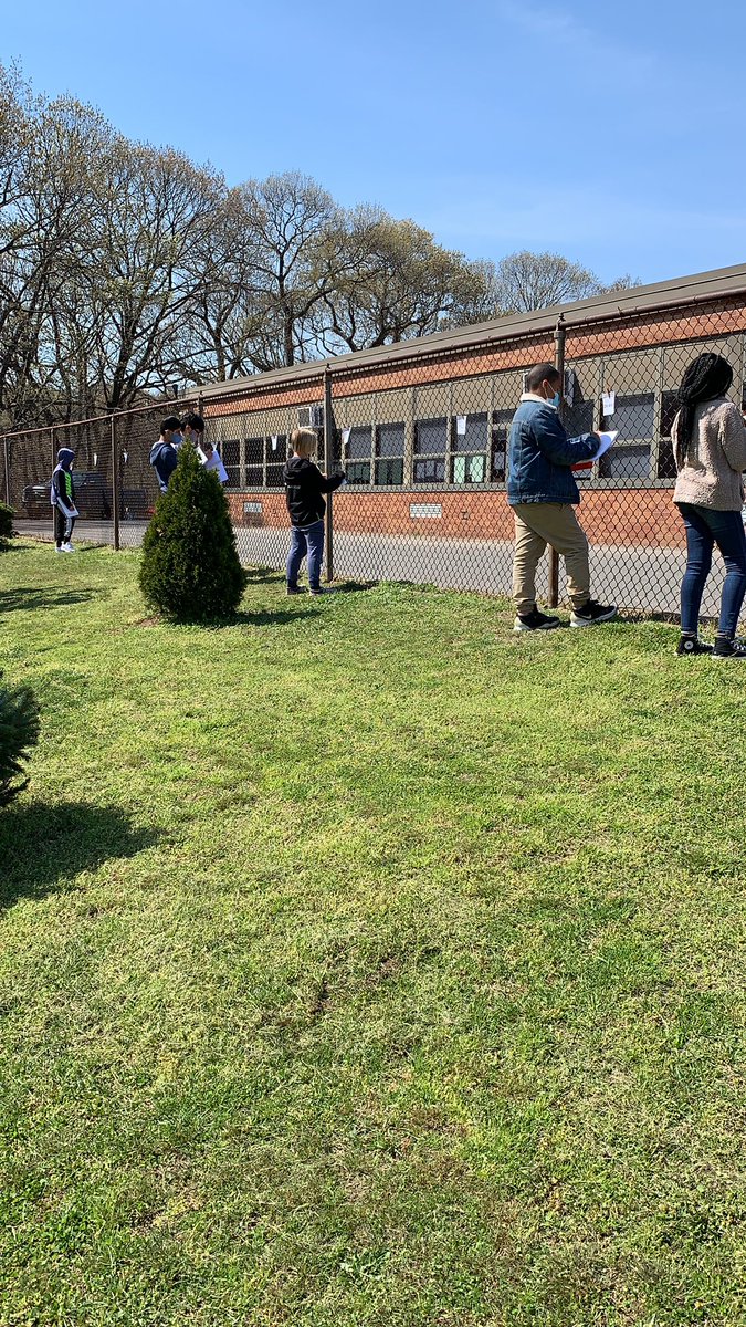 We’re taking our math scoot outside on this beautiful day! #happeningathowell