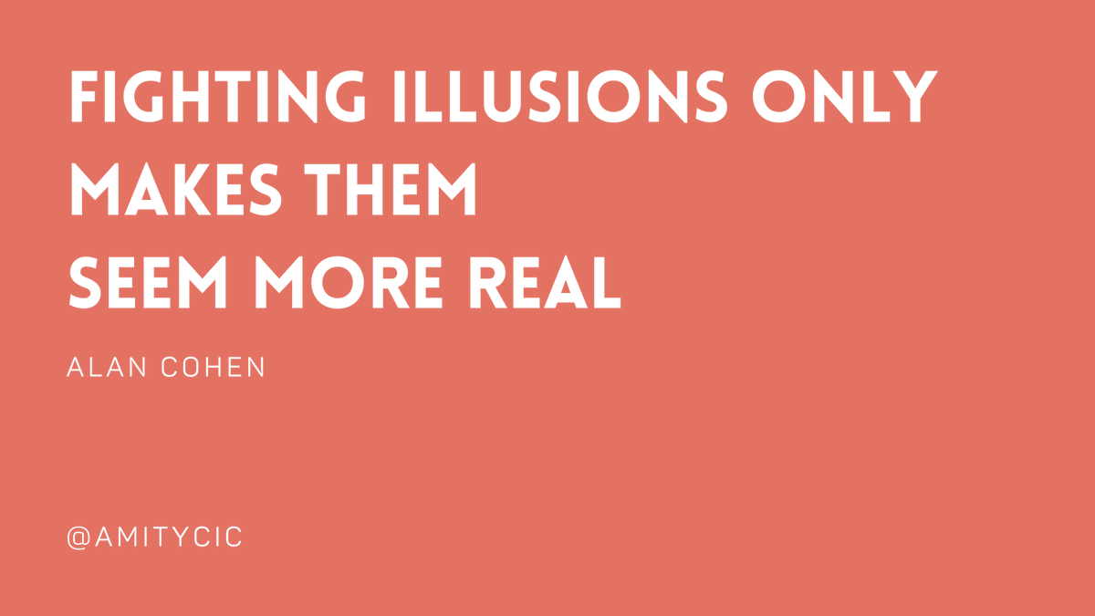 amitycic's tweet photo. Fighting illusions only makes them seem more real - Alan Cohen

#communityaction #creativity #collaboration #wellbeing #socialgood #socialchange #changemakers #communitygroups #amitycommunity #communityfacilitators #environment #activism #wellbeingledcommunity #resilience https://t.co/bD4hlibsdK