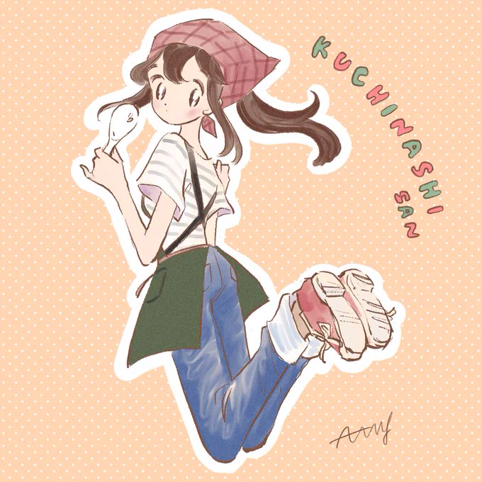 店員さん(くちなしさん)を描いて頂けました・・・・本当にありがとうございます!!!!その1 