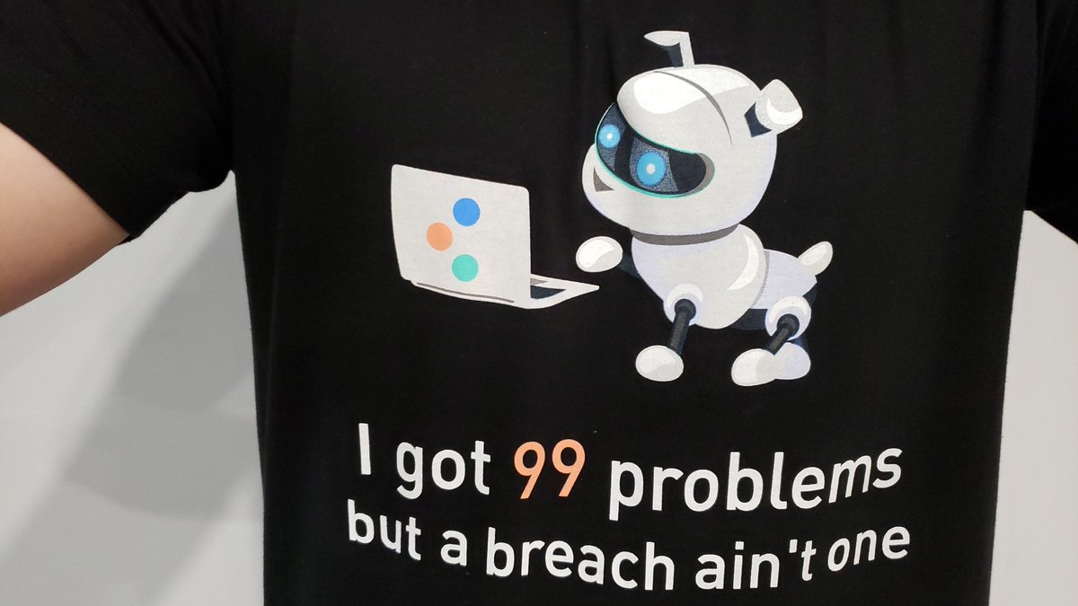 Phil_Garrelhas's tweet photo. What a great shirt from Cymulate....but nothing compared to their product! I've got 99 problems but a breach ain't one....! #flywithcymulate #DJI #DJIMini2 #CyberSecurity #Breach #problems @CymulateLtd https://t.co/PouBNlvChJ