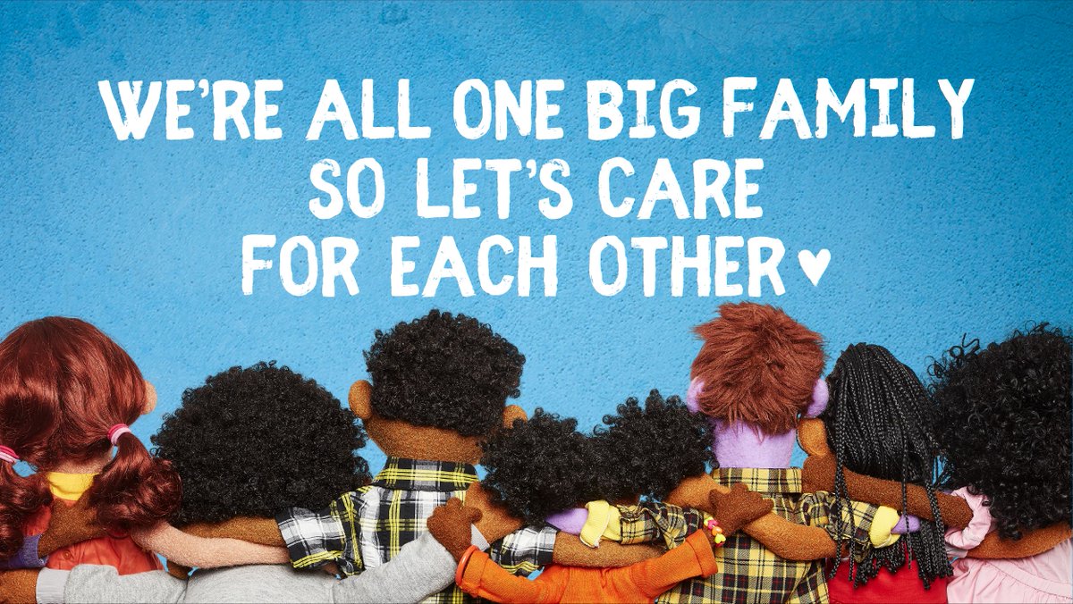 sesamestreet's tweet photo. We all share this great big world. Let's be kind to each other. #ComingTogether https://t.co/Crvggjoezz