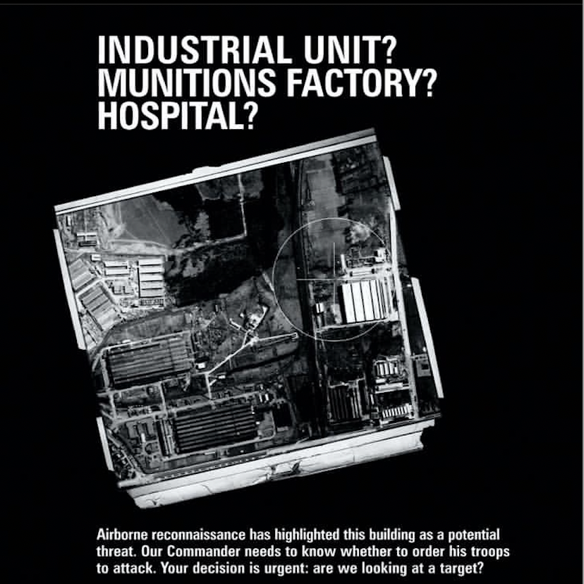 Int_Corps's tweet image. Checkout this old Imagery Intelligence poster. What do you think?

💬 What can you identify?  

💬 What activity would identify it as a target?

These are just some of the questions our IMINT analysts answer on a daily basis. Interested?

Find out more: bit.ly/35NsQw7