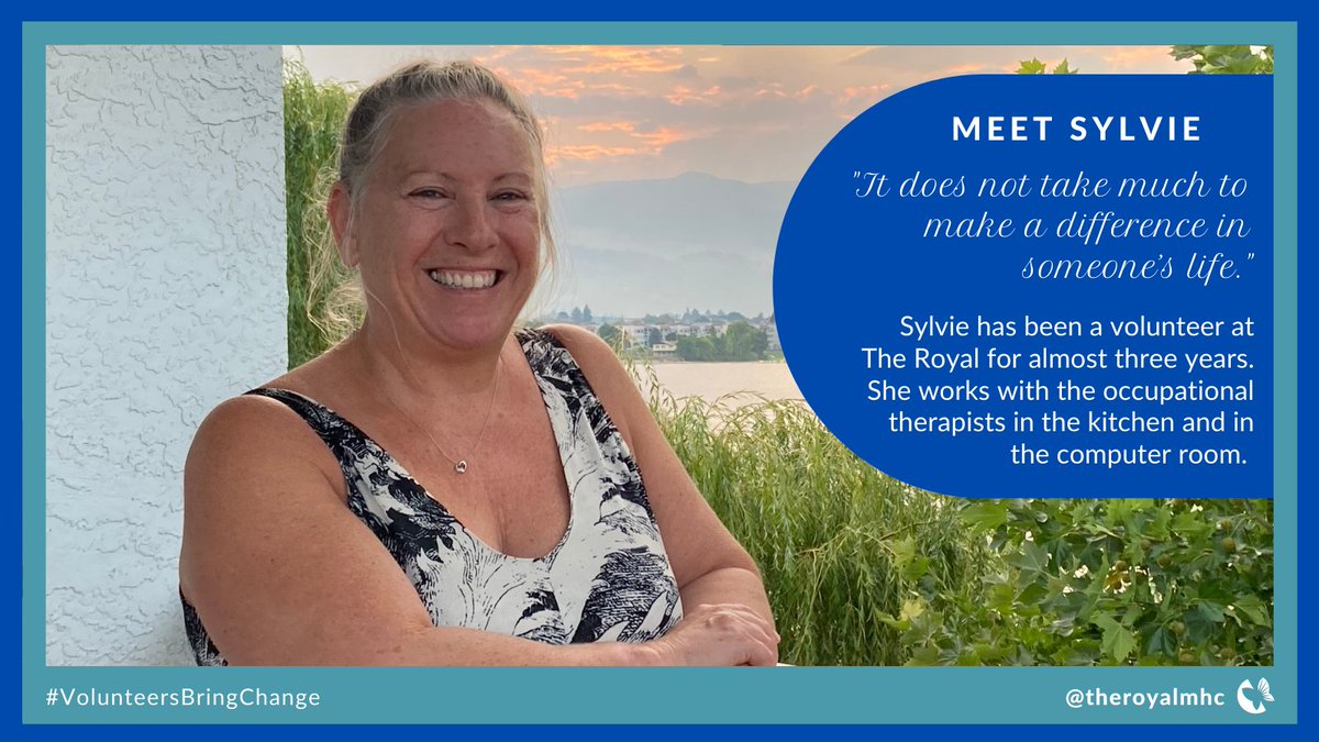 "Volunteering gives me a lot of confidence in myself. It's a nice way to spend some free time. I improve my abilities and I feel useful." Some of our dearly missed volunteers share what volunteering means to them:  https://www.theroyal.ca/news/grieving-loss-volunteers-royal  #NVW2021  #VolunteersBringChange