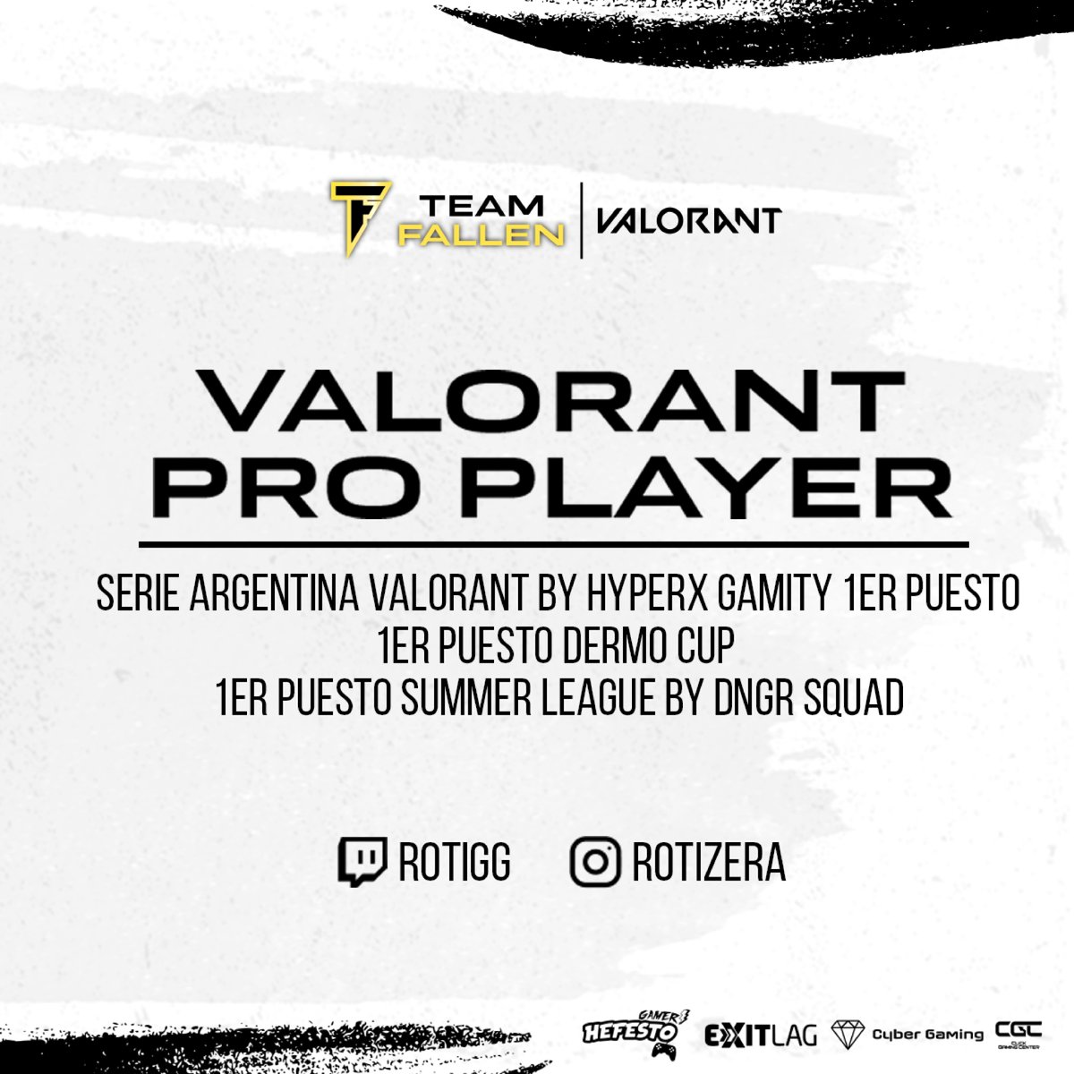 teamfallenperu's tweet photo. 🔴Introducing Fallen @R0tizera 

Estamos muy felices de poder contar con @R0tizera . Él formará parte del Roster competitivo Valorant del Team Fallen en el periodo 2021.

También puedes encontrarlo en:
https://t.co/t1CDHxPZoU
https://t.co/iwxlNRehO0

¡Bienvenido a la familia! https://t.co/QA1znFx43E