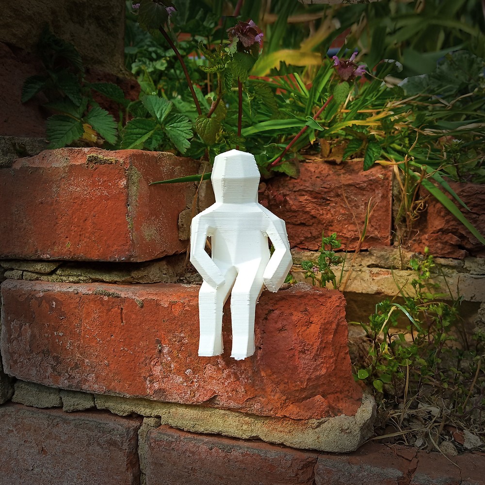 Technoman is chilling #technoman #b3d #3dprinting