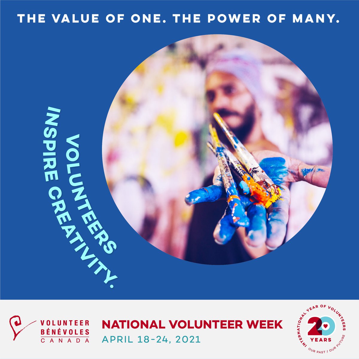 Happy national volunteer week!! Have a great week and don't forget to thank a volunteer! #NVW2021 #yy #volunteer #thankyou