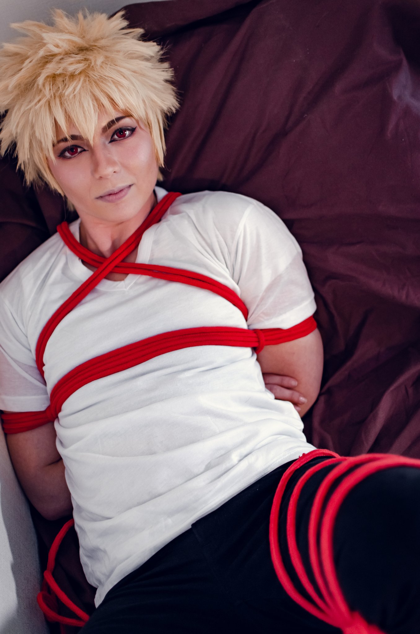 Hey nerd come here and ride me. #bakugoucosplay #bakugou #bakugoukatsuki  #katsukibakugoucosplay #katsukibakugou #bakugoukatsukicosplay…