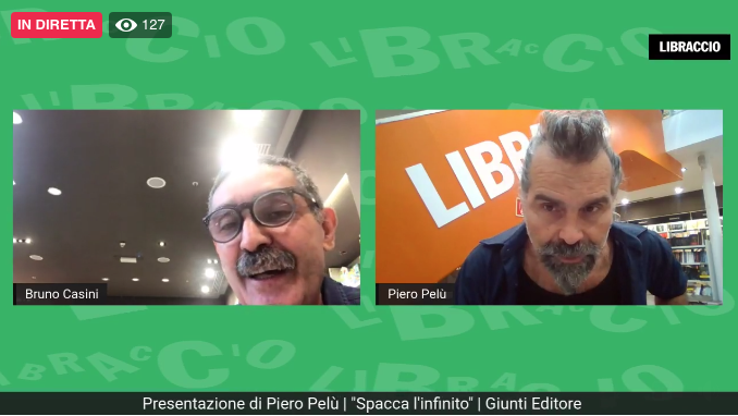 Bruno Casini presenta #Spaccalinfinito, il nuovo #libro di #PieroPelù, live su <a href="/libraccio/">il libraccio</a> #Firenze. Siete fan dei #Litfiba? Non perdete l'asta solidale di <a href="/IreosFirenze/">IREOS Firenze</a> e <a href="/queer_fest/">Florence Queer Festival</a> con in palio il #Vinile di #Eneide. facebook.com/FQF.Firenze/po…