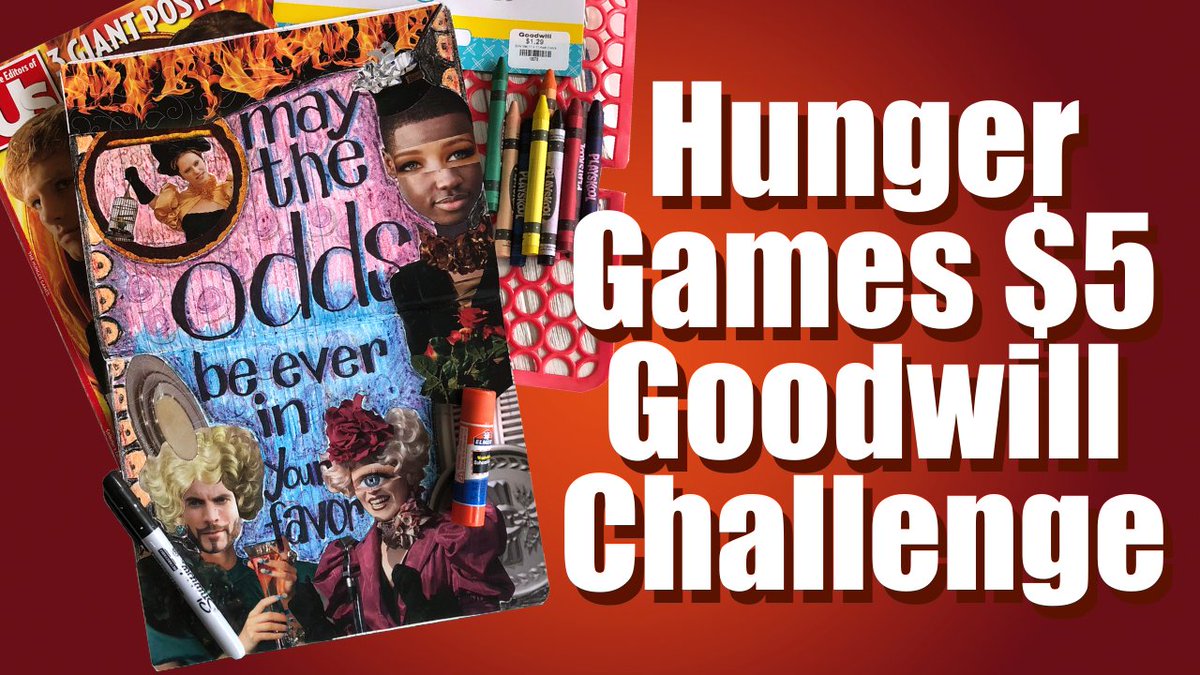Simple Supplies Magazine Collage Hunger Games - Goodwill Five Dollar Challenge

loom.ly/kgCvMtg

Today we are going to make a magazine collage using just $5 worth of materials from my local Goodwill thrift store!