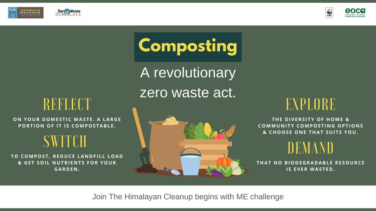 IMI_Info's tweet image. Make the most of biodegradable resources &amp;amp; its numerous benefits! Explore the different options available and choose one that fits your requirements.

Join ‘The Himalayan Cleanup begins with ME’ challenge and register for #TheHimalayanCleanup at thehimalayancleanup.com