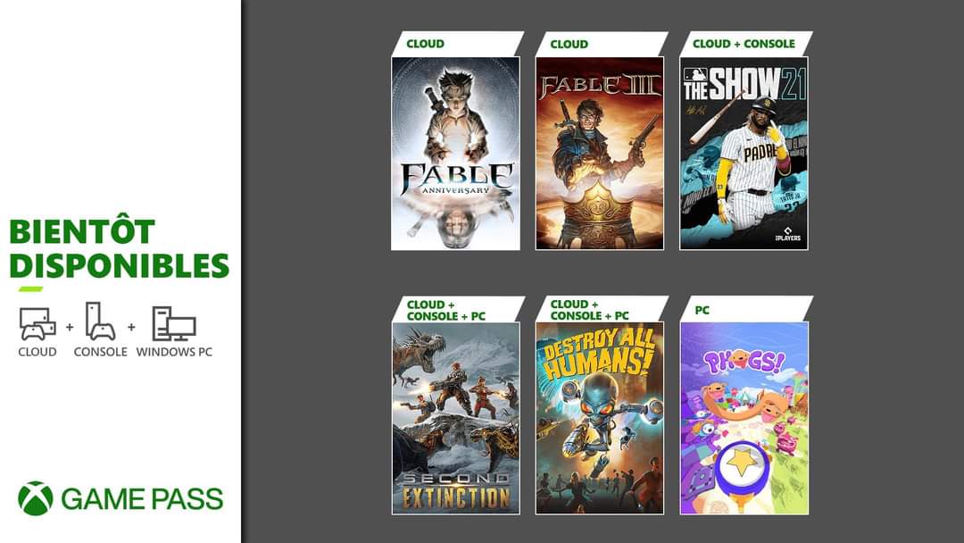 _GenerationXbox's tweet photo. Arrivage fin Avrrriiillllllll !!!!!!!!!
#Xbox  #XboxGamePass #XboxGamePassUltimate #game https://t.co/J36knBQs1m