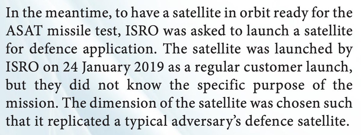 ISRO wasn’t told that Microsat-R was being launched to serve as an ASAT target.