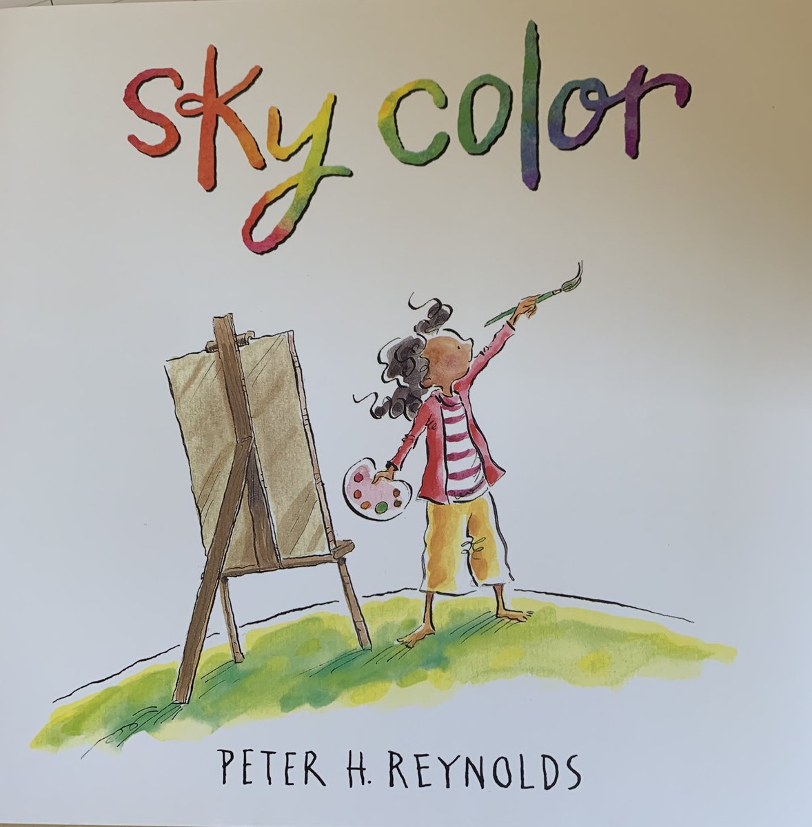 MrsPetersonRCE's tweet image. We read this beautiful book this morning- it encouraged us to think past the obvious and be creative. Can’t wait to make art together on Friday! #skycolour by @peterhreynolds was a beautiful way to start this Tuesday! #rvsonlinelearning #rvslit @rvsed @RCESchool @EastLakeRVS