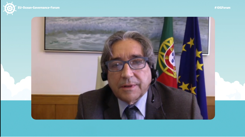 oceanpanel's tweet photo. “Without protection & strong knowledge we cannot have #oceans that prosper.” - #OceanPanel’s Portugal Sherpa @RSerraoSantos at the 3rd #EUOcean #IOGforum https://t.co/Ce1DgbVd2y