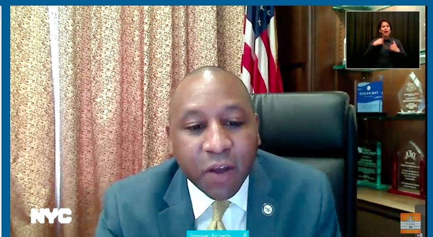 Welcome new 116th Pct to south <a href="/QueensCb13/">Queens CB13</a> - effort of community UNITED supported by its #electeds making a difference. Thanks <a href="/NYCMayor/">Mayor Zohran Kwame Mamdani</a> <a href="/GregMeeksNYC/">Gregory Meeks</a> <a href="/Powers4Queens/">Selvena Brooks-Powers</a> <a href="/QnsBPRichards/">Queens Borough President Donovan Richards</a> <a href="/LeroyComrie/">Leroy Comrie</a> <a href="/clydevanel/">Clyde Vanel</a> <a href="/JSandersNYC/">James Sanders Jr.</a> <a href="/AliciaHyndman/">Alicia Hyndman</a> <a href="/BarryGrodenchik/">Barry Grodenchik🇺🇦</a> @AdrienneEAdams1 <a href="/DavidWeprin/">David Weprin</a>