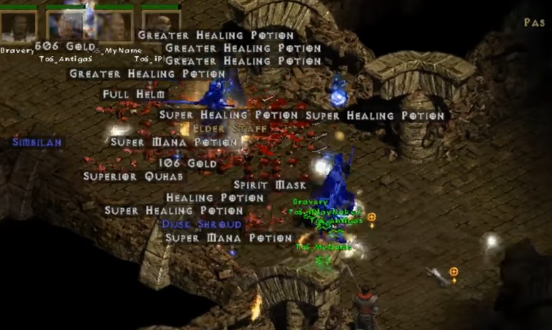 _Mazer_'s tweet photo. @belghast I think you're right with Borderlands, but I feel like it came earlier than that.  The closest I can find that is earlier is Diablo 2, but it lacks the distinctive light pillars. It has the loot explosion though. https://t.co/rl0LHPlnEt