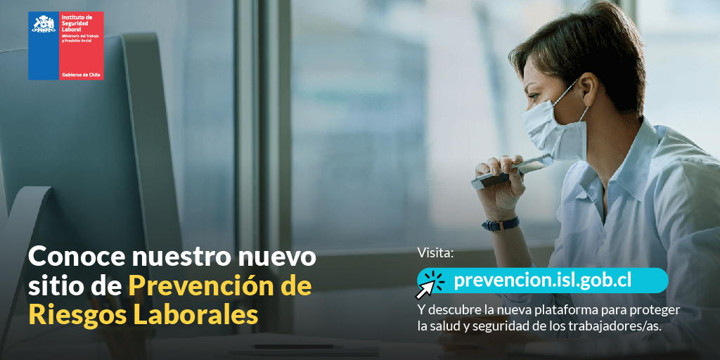 En este #MesDeLaPrevenciónISL te recomendamos visitar prevencion.isl.gob.cl donde tendrás a disposición todo lo que puedes necesitar sobre Prevención de Riesgos Laborales.👩🏻‍💻 #PrevenciónISL