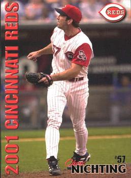 ObscureExReds's tweet photo. Today's Obscure Former Red is Chris Nichting.  Chris, a Cincinnati native from Elder HS, pitched in 36g for the 2001 Reds to a 4.04 FIP. 1.486 Whip.

#ObscureFormerReds https://t.co/He0bcTwkgU
