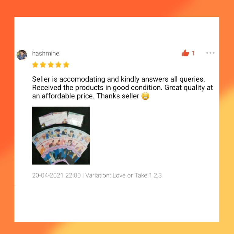 ph_yuyu's tweet photo. Satisfied customer π
Umorder siya ng Pentagon: Love or Take notepads and photocards all 3 versions ππ
#YuyuFeedbacks https://t.co/jc2oVfSWE4