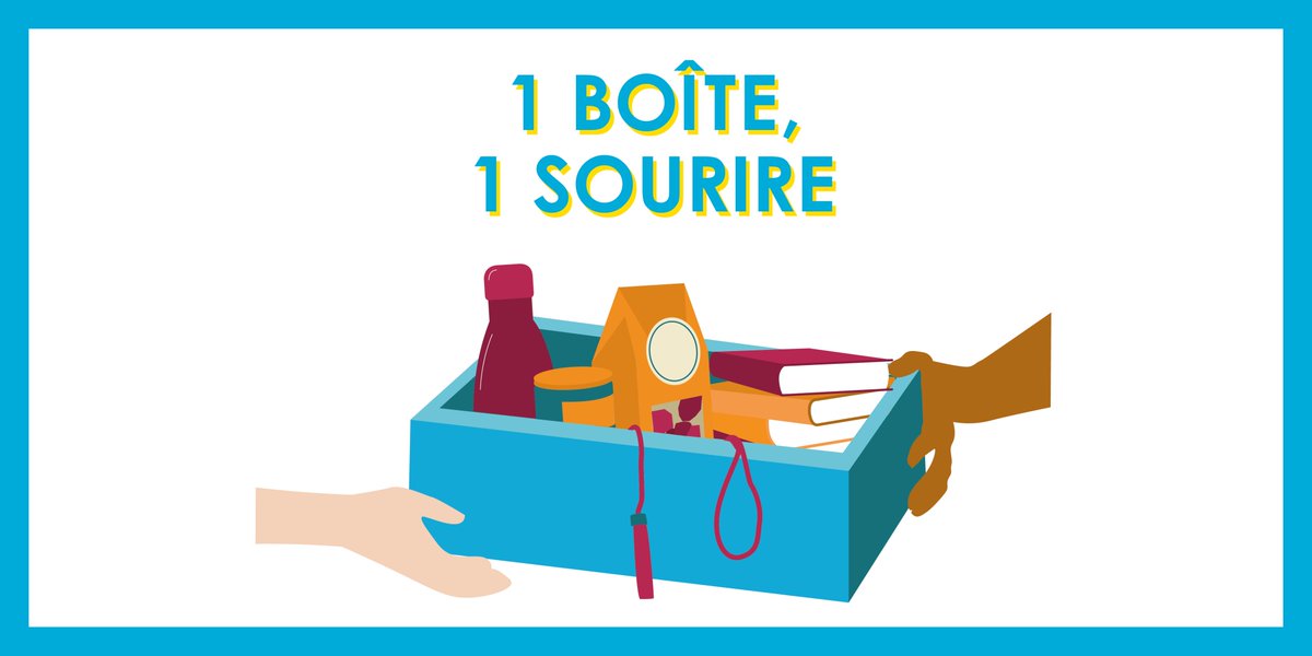 1 boîte, 1 sourire !
Smiile vous propose un appel au don solidaire pour propager plus de douceur dans votre quartier. 
Chacun est invité à remettre en main propre ou sur le palier de son voisin une boîte remplie de douceurs. 
Le mode d'emploi c'est ici 👉 bit.ly/3n48ZAc