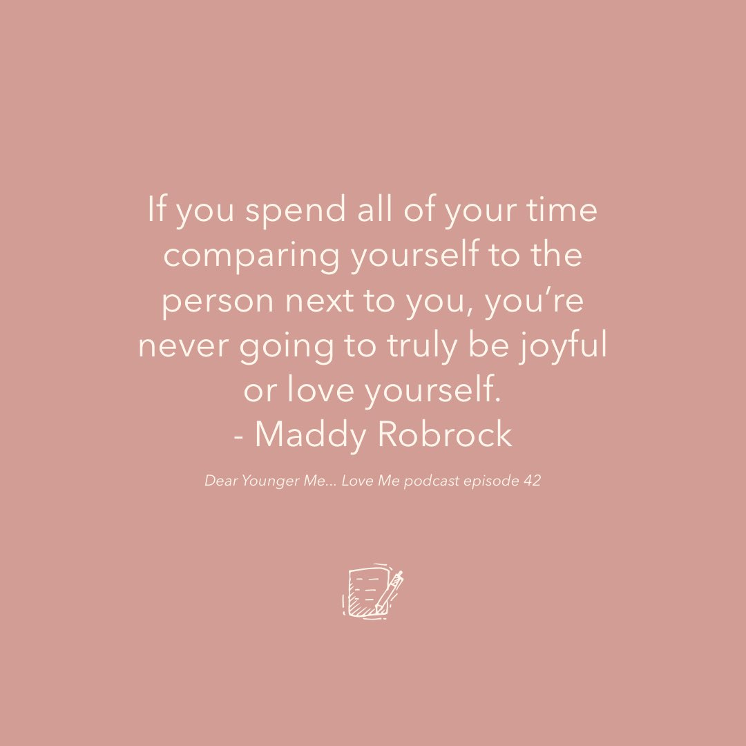 Comparison steals joy